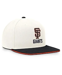 Nike Men's Cream/Black San Francisco Giants Cooperstown Pro Dri-fit Snapback Hat