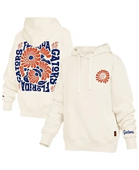 Pressbox Women's Cream Florida Gators Elena Janise Hoodie