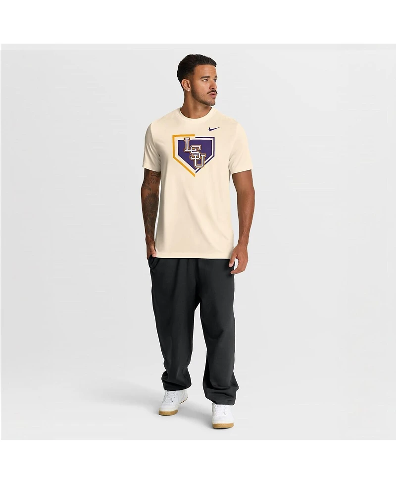 Nike Men's Natural Lsu Tigers Primetime Baseball Icon Legend Dri-fit T-Shirt
