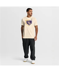 Nike Men's Natural Lsu Tigers Primetime Baseball Icon Legend Dri-fit T-Shirt