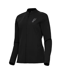 Antigua Women's Black San Antonio Spurs Regard Full-Zip Jacket
