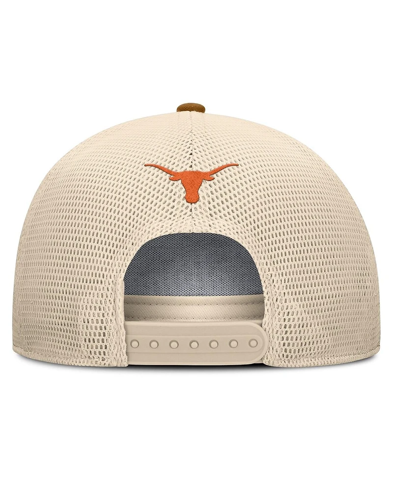 Fanatics Men's Brown Texas Longhorns Trucker Adjustable Hat