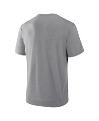 Fanatics Men's Heather Gray Boston Red Sox Play Tribute Tri-Blend T-Shirt