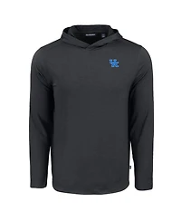 Cutter & Buck Men's Black Kentucky Wildcats Coastline Epic Comfort Long Sleeve Hoodie T-Shirt