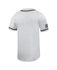 Nike Men's White Army Black Knights Replica Baseball Jersey