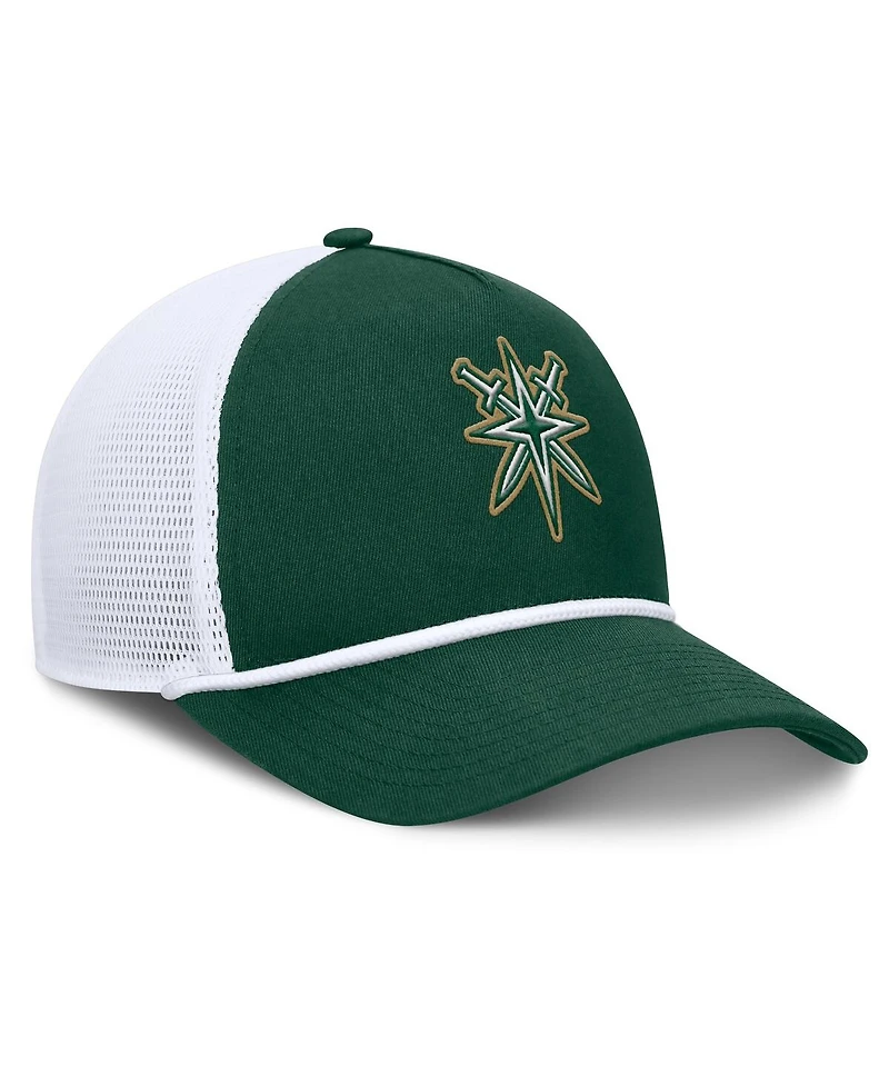 Fanatics Men's Green/White Vegas Golden Knights Bermuda A-Frame Adjustable Hat