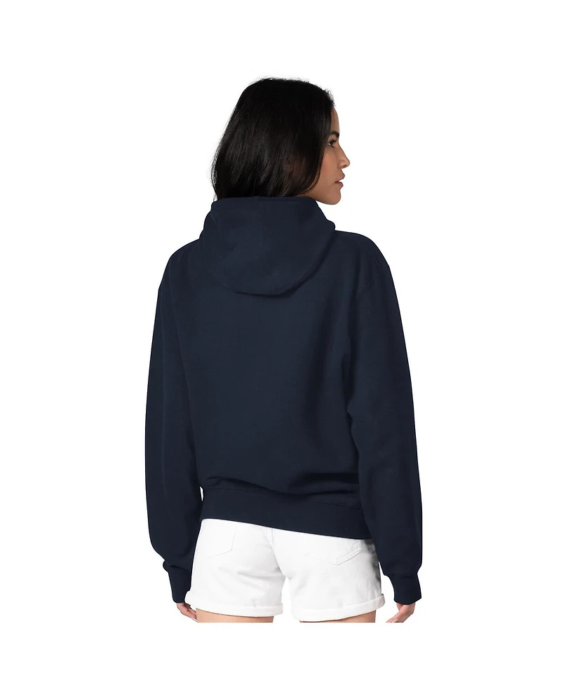 G-iii 4Her by Carl Banks Women's Deep Sea Blue Seattle Kraken Filigree Logo Pullover Hoodie