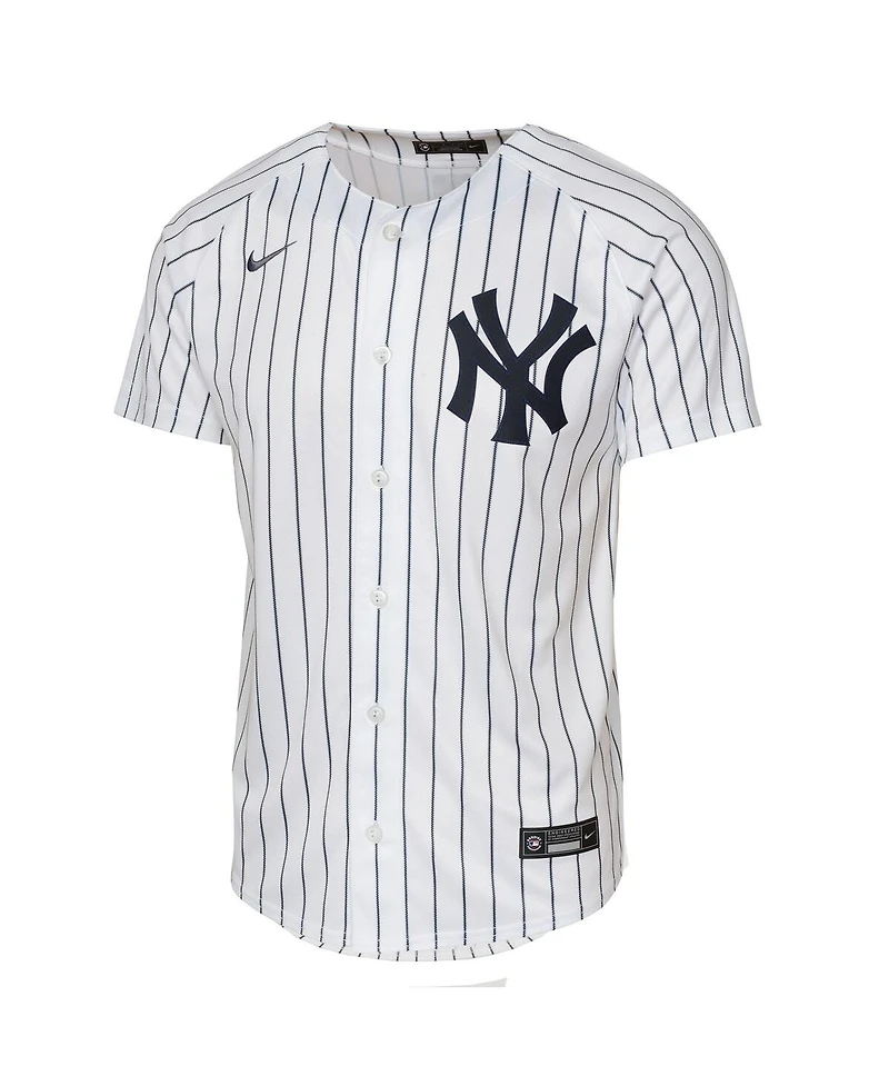 Nike Big Boys and Girls Derek Jeter White New York Yankees Home Game Jersey