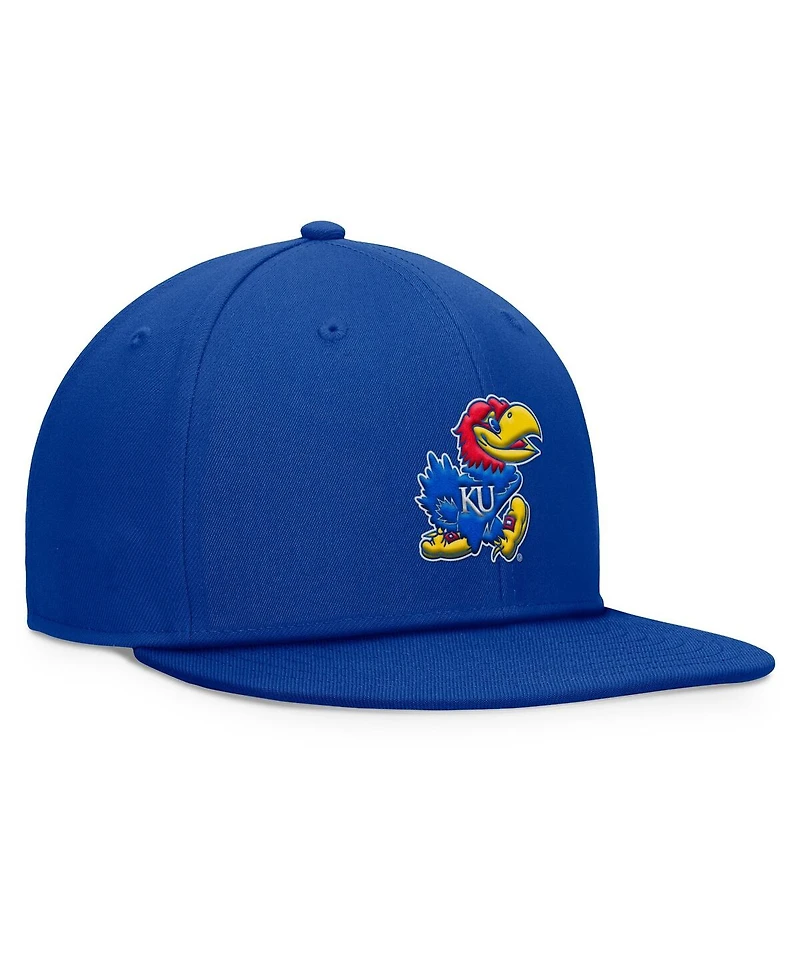 Top of the World Men's Royal Kansas Jayhawks Fundamental Snapback Hat