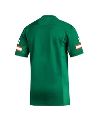 Adidas Men's 1 Green Miami Hurricanes Replica Football Jersey