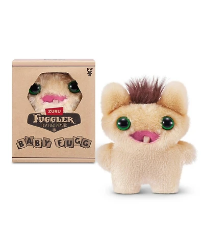 Fuggler Baby Fug Screech Yellow Funny Ugly Monster Plush Toy 3.5 Inch