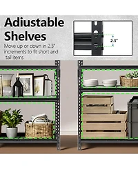 Rainsken 2-Piece 5-Tier Storage Shelves