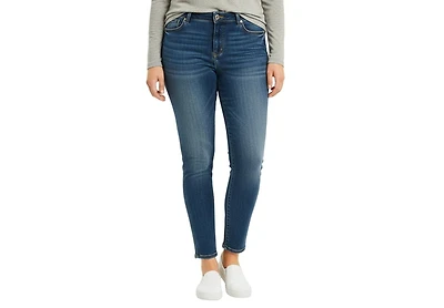 Slink Jeans Women's Denim high rise skinny 28" inseam ankle length