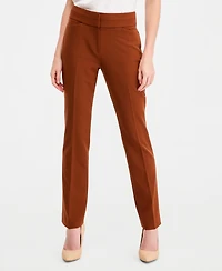 Tahari Asl Petite Mid-Rise Bell Bottom Pants