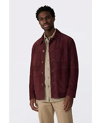 Furniq Uk Men's Suede Jacket