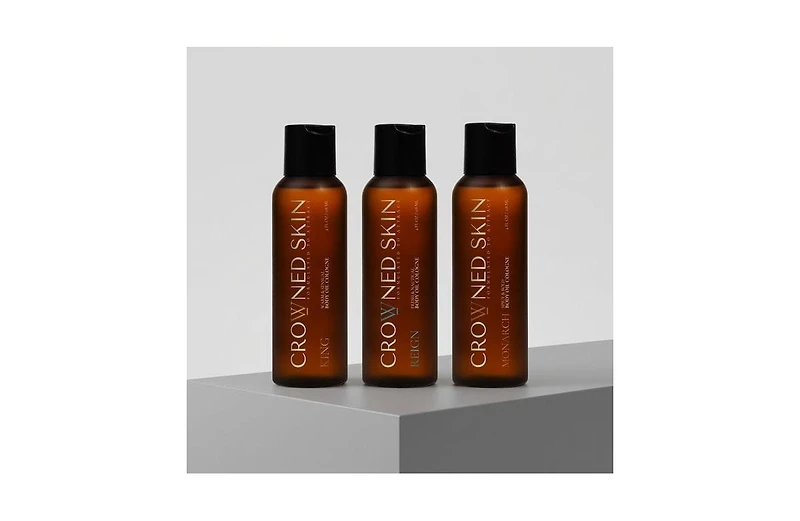 Crowned Skin King, Reign, and Monarch Body Oil Set