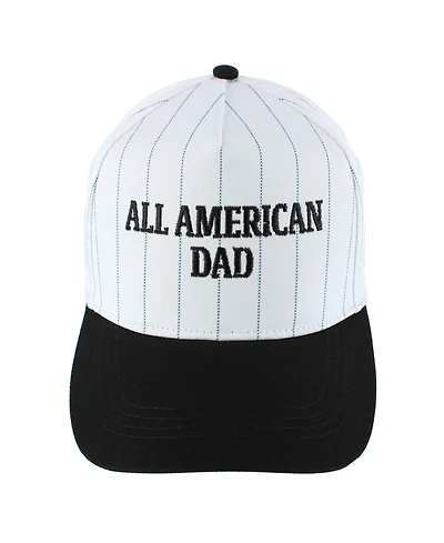 Trafalgar Men's All American Dad Pinstripe Baseball Hat