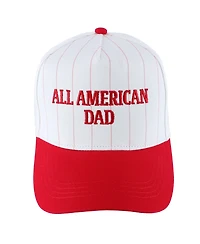 Trafalgar Men's All American Dad Pinstripe Baseball Hat