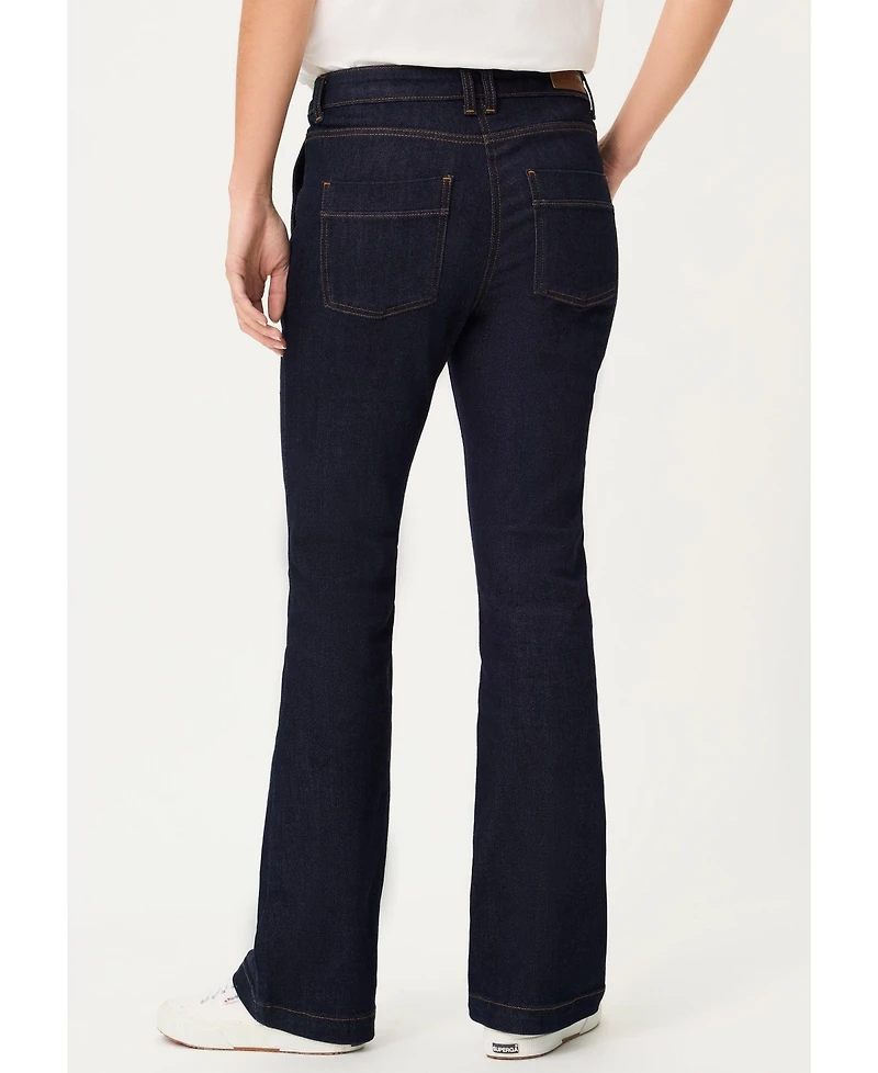 Olsen Women's Dark Denim Bootcut Jean