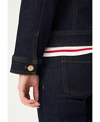 Olsen Women's Dark Denim Jacket