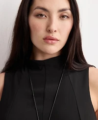 Mango Women's High-Neck Godet Dress