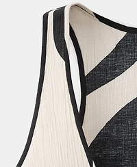 Mango Women's Printed Straight Top