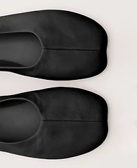 Mango Women's Leather Ballet Flats