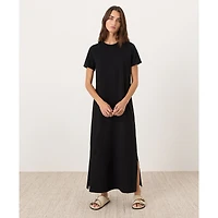 Pact Women's Organic Cotton Slub Easy Tee Maxi Dress