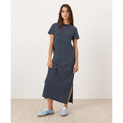 Pact Women's Organic Cotton Slub Easy Tee Maxi Dress