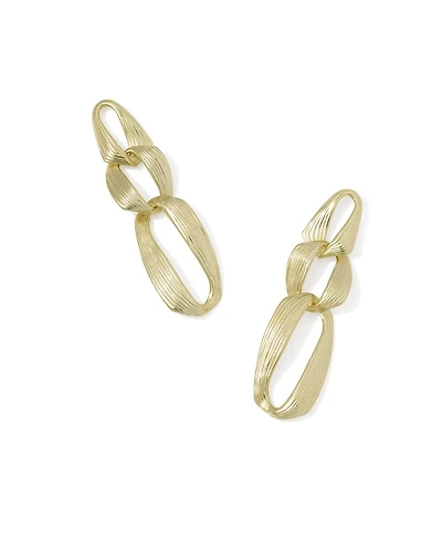 Kendra Scott Kira 14k Gold-Tone Over Brass Statement Earrings
