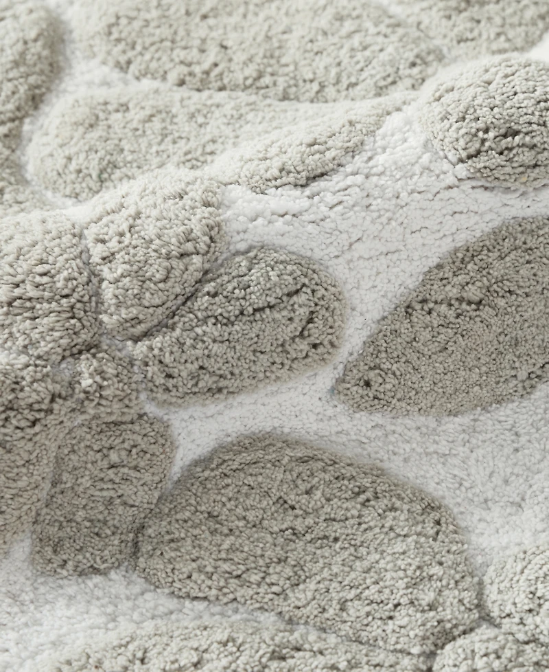 ienjoy Home Floral Cotton Bath Mat, 24" x 17"