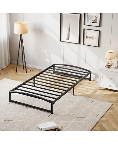 gaomon Twin 10in Metal Platform Bed Frame Low Profile Noise Free Non Slip