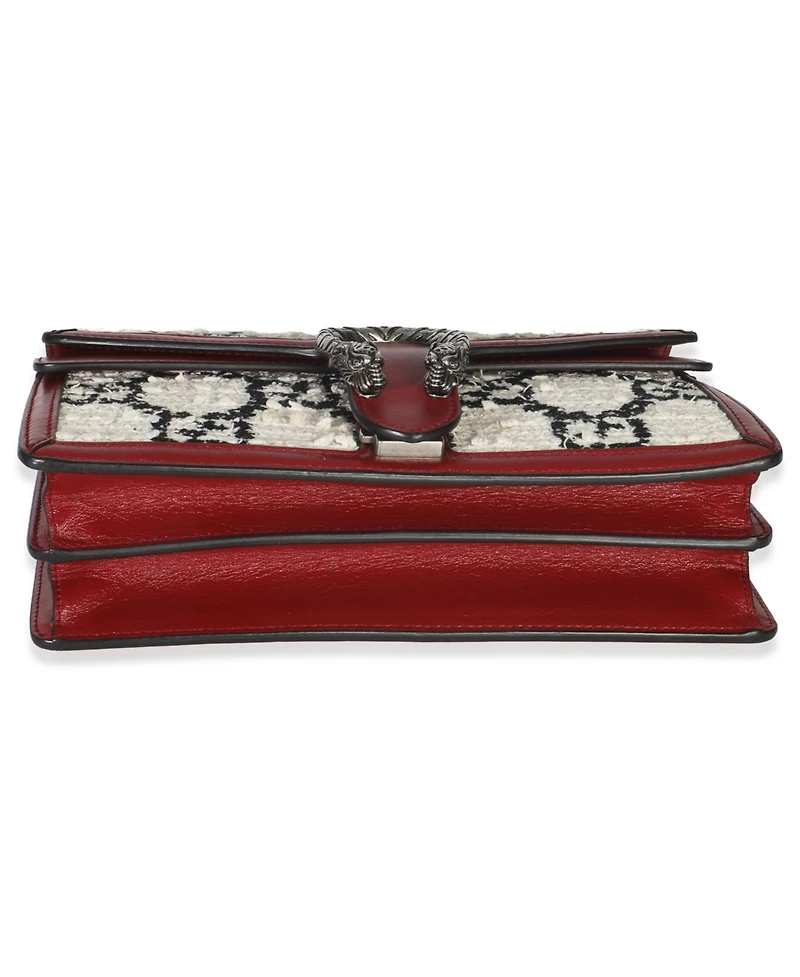 Pre-Owned Gucci Multicolor Gg Tweed Monogram Small Dionysus Bag