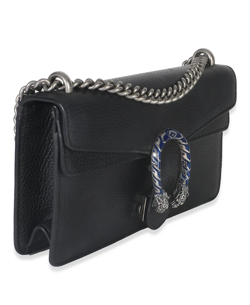 Pre-Owned Gucci Pebbled Calfskin Small Dionysus Shoulder Bag