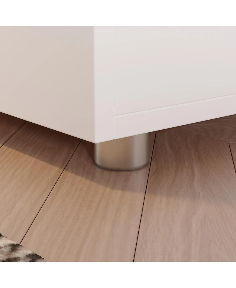 Famapy 2-Drawer Nightstand, End Table, Bedroom Bedside Dresser Chest