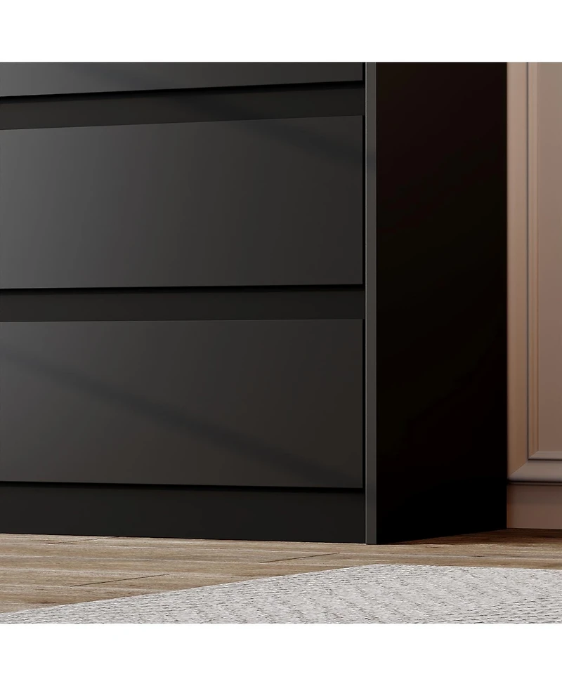 Famapy 9-Drawer Paint Finish Dresser Chest of Drawers