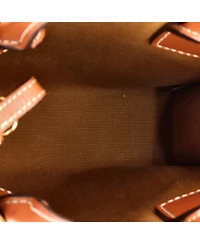 Pre-Owned Celine Mini Vertical Cabas Tote Triomphe Coated Canvas