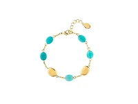 Rivka Friedman 18K Gold Plated Bead Bracelet