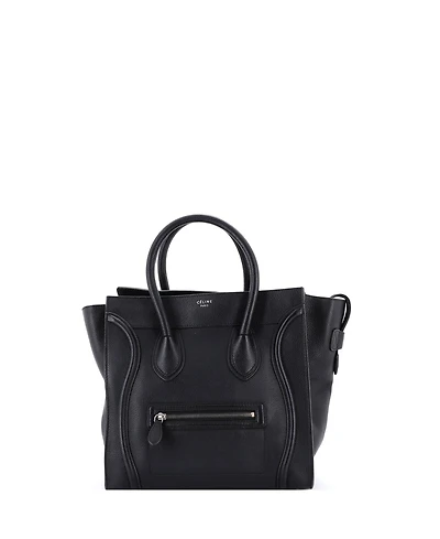 Pre-Owned Celine Mini Luggage Bag Grainy Leather