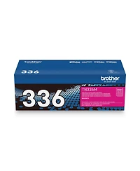 Brother TN336B High Yield Magenta Toner Cartridge, Yield Up to 3500 Pages