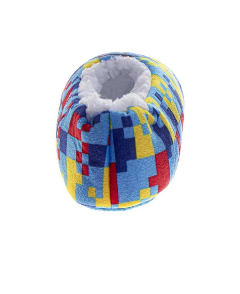 Sega Toddler Sonic The Hedgehog Slippers Warm Padded Sole Comfy SlipOn