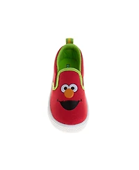 Sesame Street Toddler & Little Kids' Cookie & Elmo Fun Colorful Comfortable Slip-On Sneakers