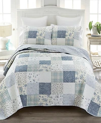 Donna Sharp Pastures Cotton 3-Pc. Quilt Set, California King
