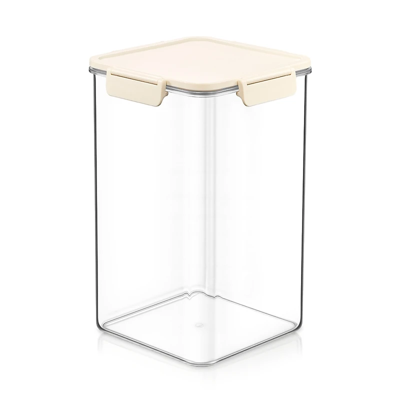 Sorbus 4500ml/158.73oz Clear Stackable Airtight Food Storage Container for Pantry, Rice, Pasta, Cereal and More