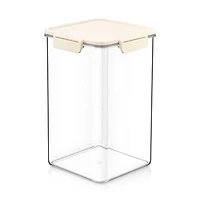 Sorbus 4500ml/158.73oz Clear Stackable Airtight Food Storage Container for Pantry, Rice, Pasta, Cereal and More