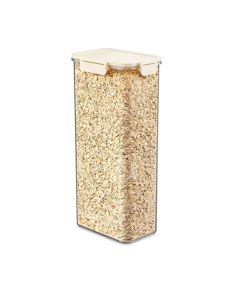Sorbus Airtight Food Storage Container – Clear Stackable Canister for Pantry, Rice, Pasta, Cereal and Snacks
