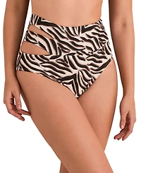 Adore Me Women's Demi Swimwear High Waist Bikini Bottom