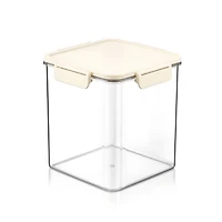 Sorbus 2900ml/102.29oz Clear Stackable Airtight Food Storage Container for Pantry, Rice, Pasta, Cereal and More