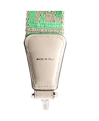 Pre-Owned Fendi Strap You Shoulder Strap Zucca Canvas with Leather