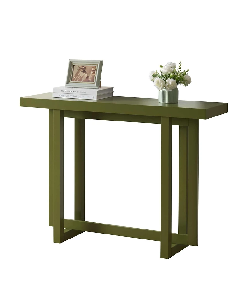 Kings Brand Furniture Console Table for Entryway, Wood Sofa Behind Couch, Narrow Accent Entry Living Room, Hallway & Foyer